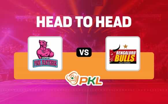 Jaipur Pink Panthers vs Bengaluru Bulls: All time Head-to-Head record in Pro Kabaddi
