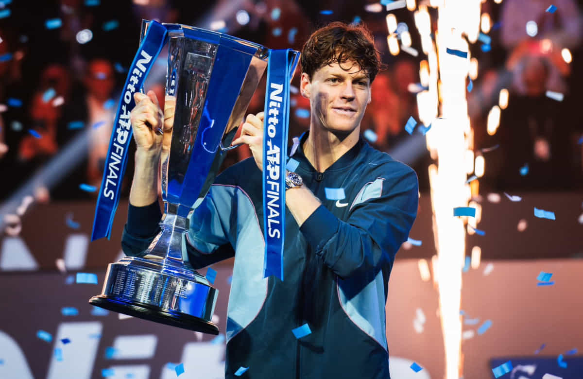 Jannik Sinner equals 38-year record after winning ATP Finals title