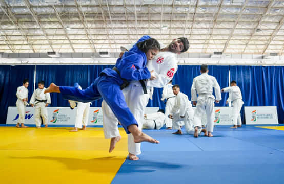 Georgian judo legend Lasha Shavdatuashvili conducts five-day masterclass for athletes and coaches in India