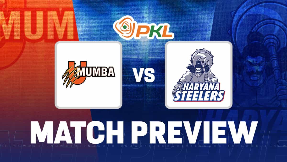 PKL 11: यू मुम्बा vs हरियाणा स्टीलर्स मैच प्रीव्यू, स्टार्टिंग 7, हेड टू हेड और कहां देखें