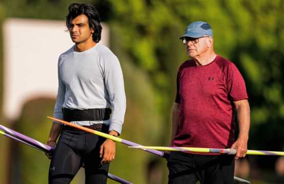 (Watch) Neeraj Chopra pens emotional farewell note to coach Klaus Bartonietz, wishes him happy retirement