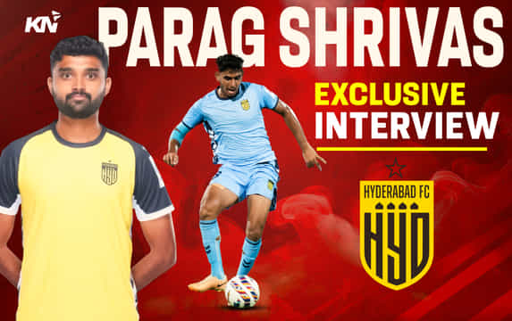 Hyderabad FC's Parag Shrivas on loyal fans, goal celebration, relationship with teammates & more