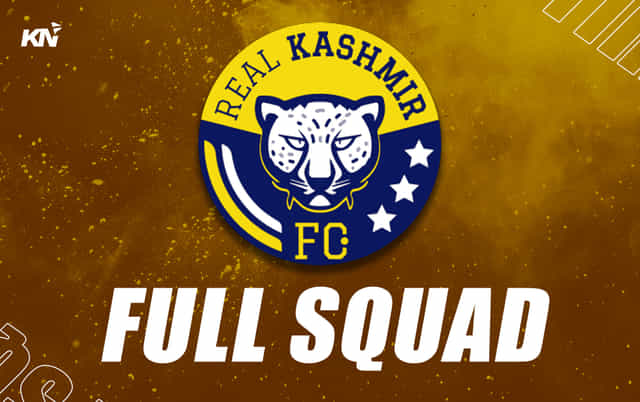 I-League 2024-25: Full updated squad of Real Kashmir FC