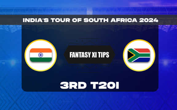 SA vs IND Dream11 Prediction, Dream11 Playing XI, Today Match 3, South Africa vs India T20I series 2024