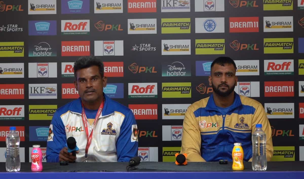 PKL 11: सचिन तंवर के कारण हम हार रहे हैं, तमिल थलाइवाज के कोच ने खराब प्रदर्शन के बाद कही बड़ी बात