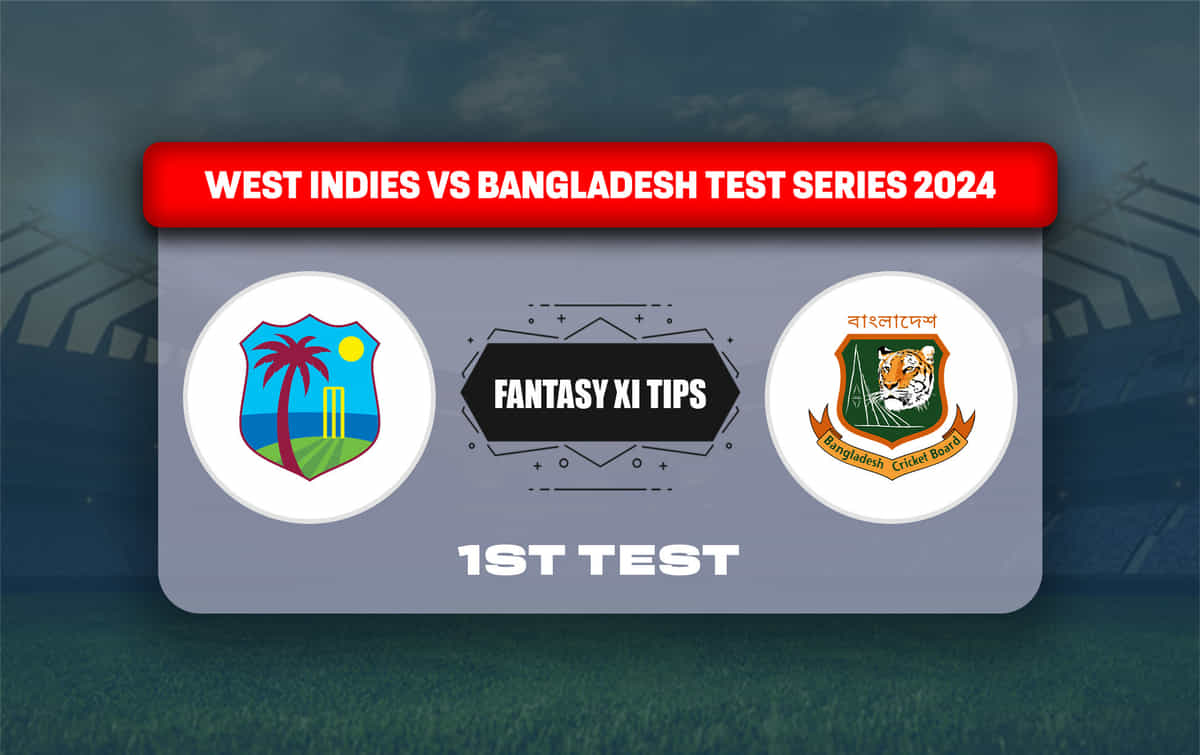 WI vs BAN Dream11 Prediction, Dream11 Playing XI, Today Match 1, West Indies vs Bangladesh test series 2024