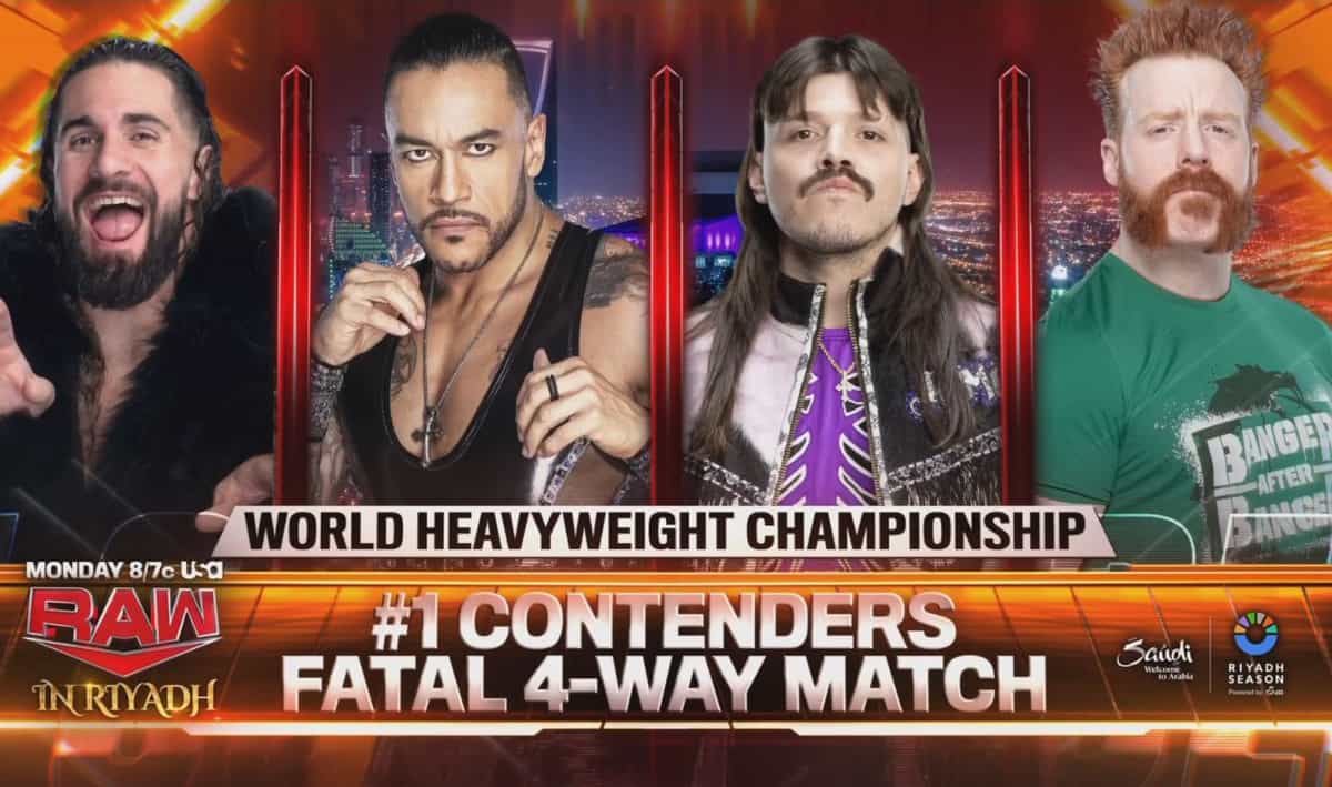 WWE RAW Results (November 04, 2024): Damian Priest wins fatal-4-way; Sami Zayn-Jey Uso segment; Battle Royal & more