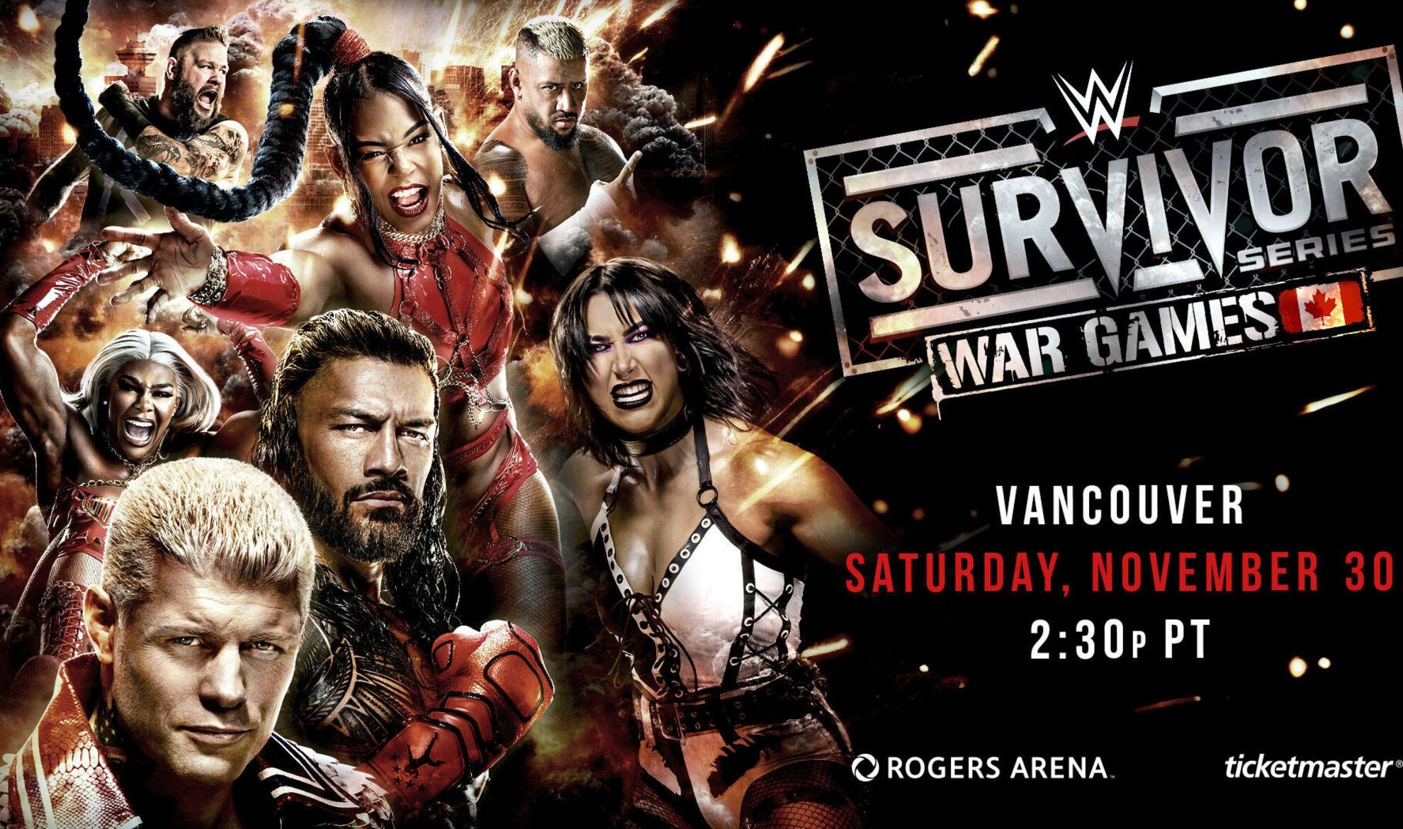 All matches confirmed for WWE Survivor Series: War Games 2024