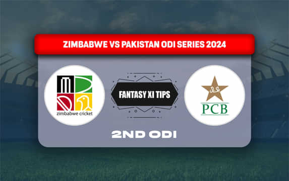 ZIM vs PAK Dream11 Prediction, Dream11 Playing XI, Today Match 2, Zimbabwe vs Pakistan ODI series 2024
