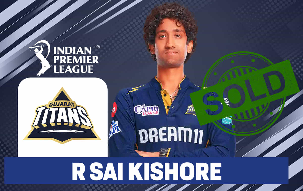 IPL 2025 mega auction: Gujarat Titans use RTM to buy back spinner R Sai Kishore