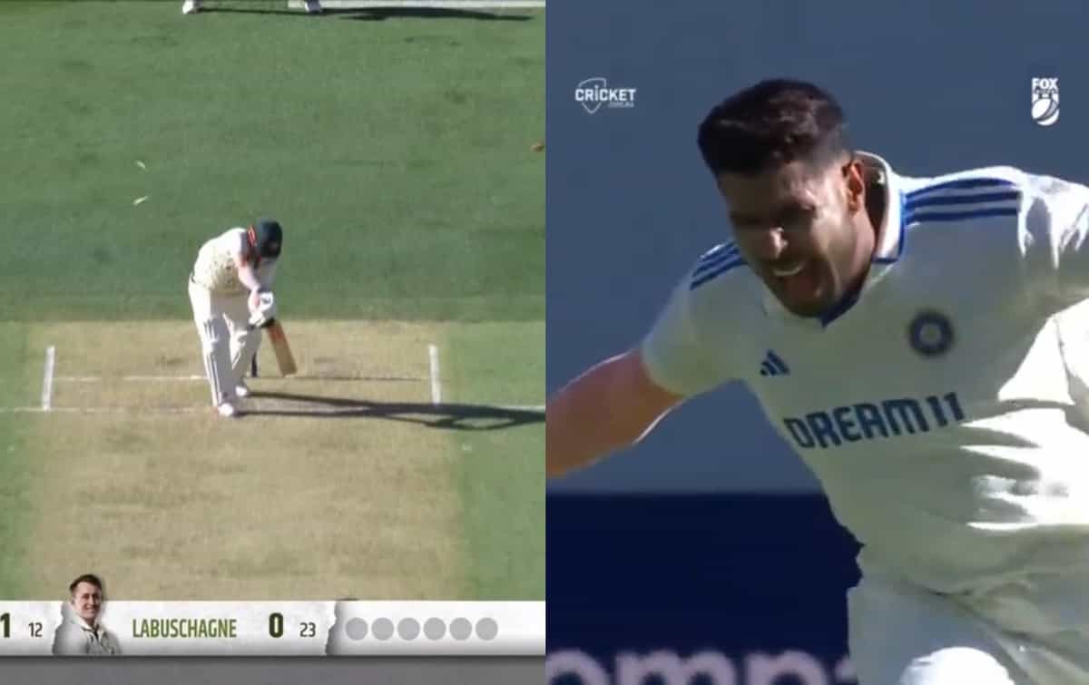 BGT 2024-25: [Watch] Harshit Rana castles Travis Head to claim maiden test wicket