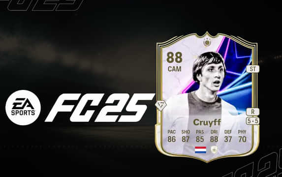 EA FC 25 Cruyff On This Day SBC: Stats, cost, solution & more