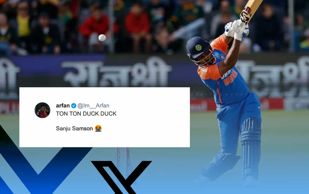 IND vs SA 3rd T20I: Sanju Samson gets trolled as he bags consecutive ducks