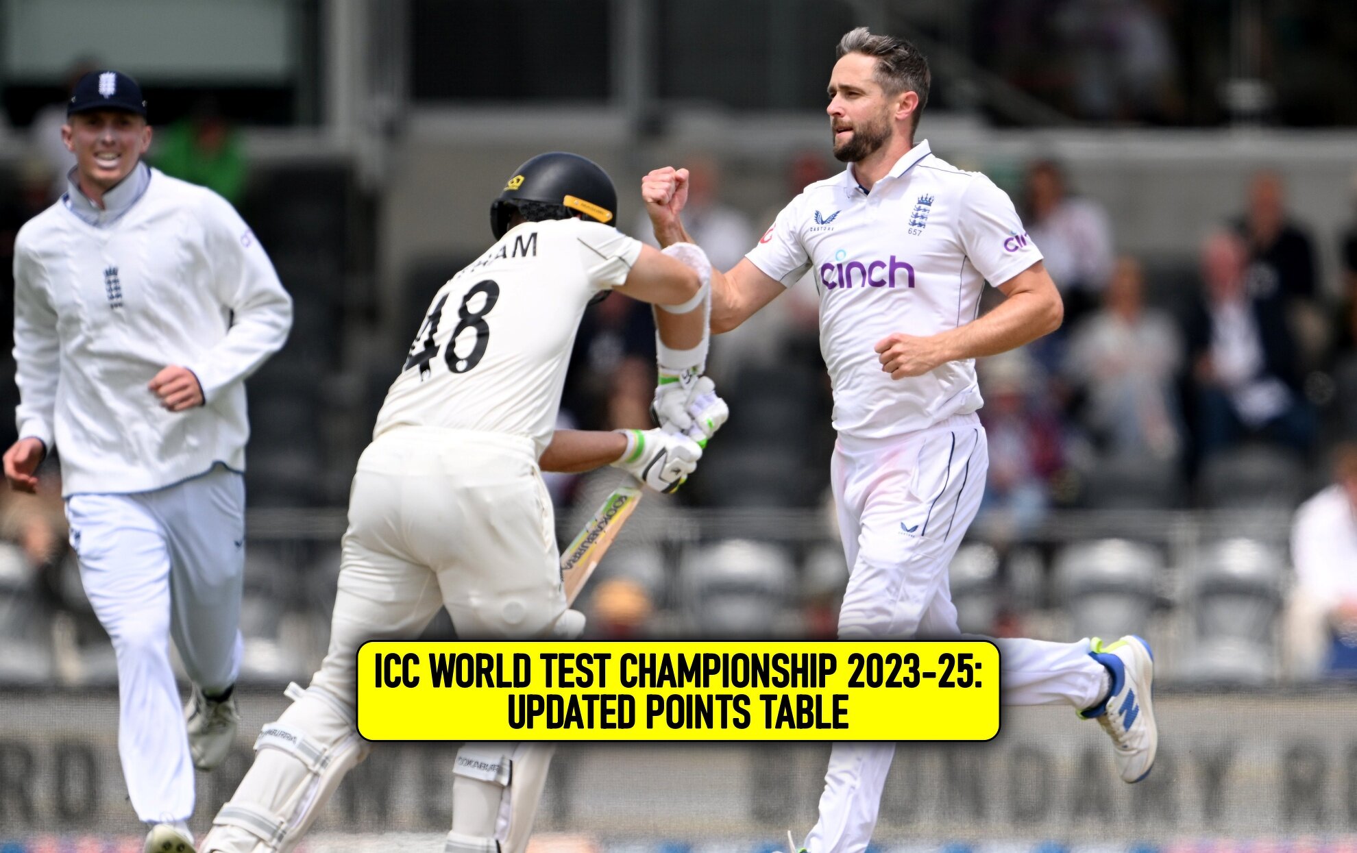 ICC World Test Championship 202325 Updated points table after 1st