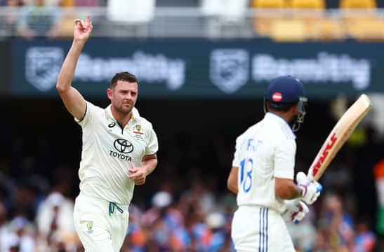 "Australia need to cherry pick games for Josh Hazlewood," reckons Aaron Finch