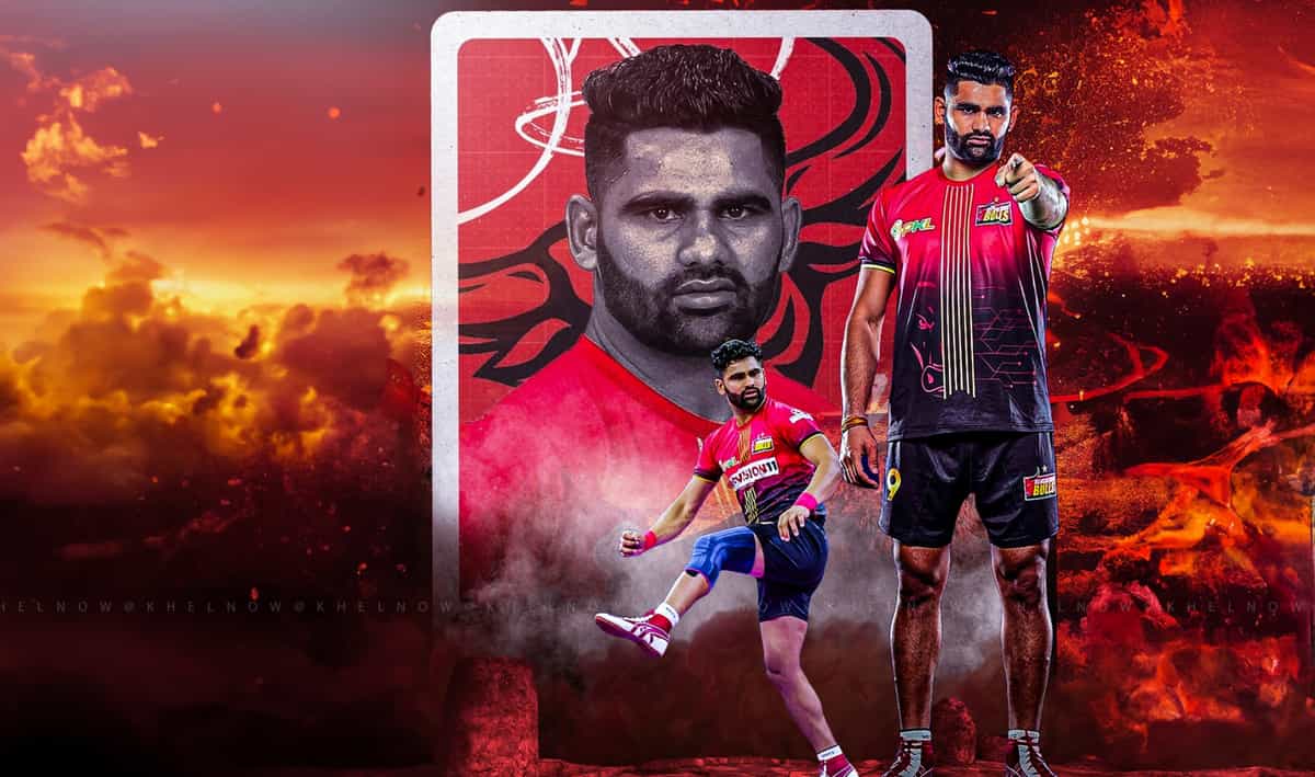 PKL 11: Pardeep Narwal becomes 1st raider to reach 1800 raid points in Pro Kabaddi history