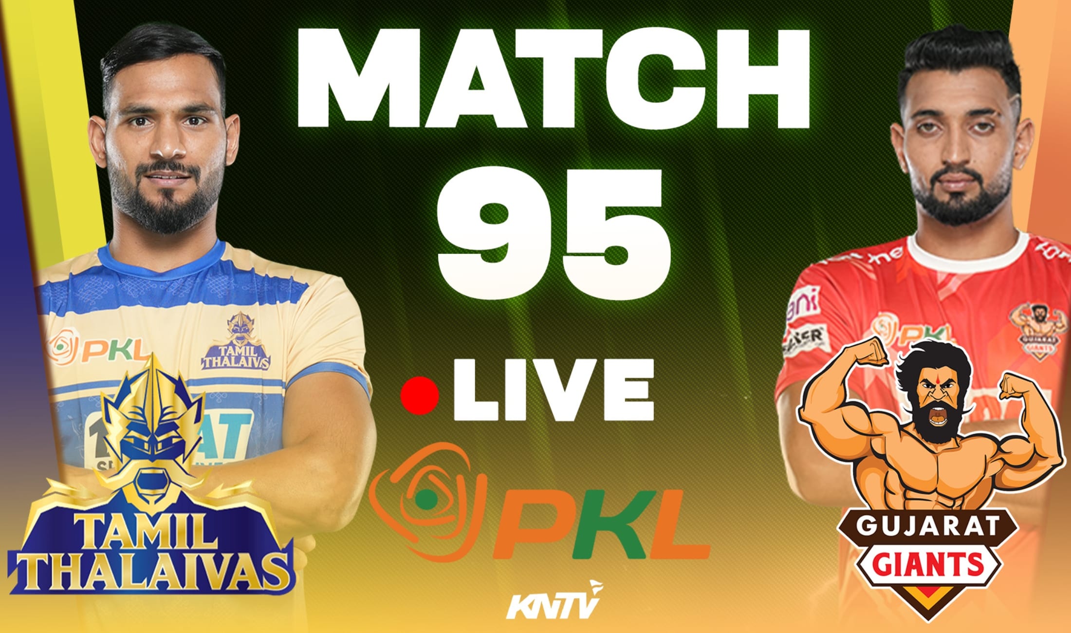 TAM vs GUJ: Live streaming details, when and where to watch 95th match of PKL 11