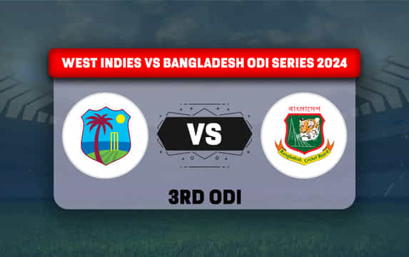 WI vs BAN Dream11 Prediction, Dream11 Playing XI, Today Match 3, West Indies vs Bangladesh ODI series 2024