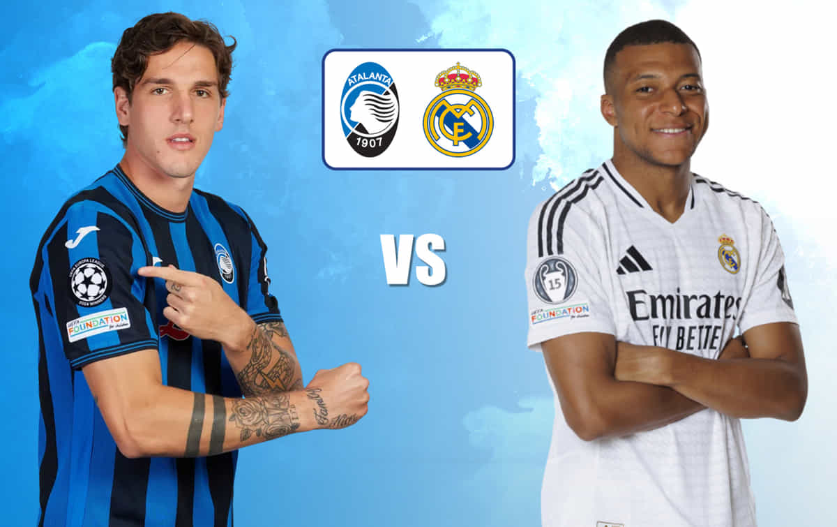 Atalanta vs Real Madrid: Live streaming, TV channel, kick-off time & where to watch UEFA Champions League 2024-25