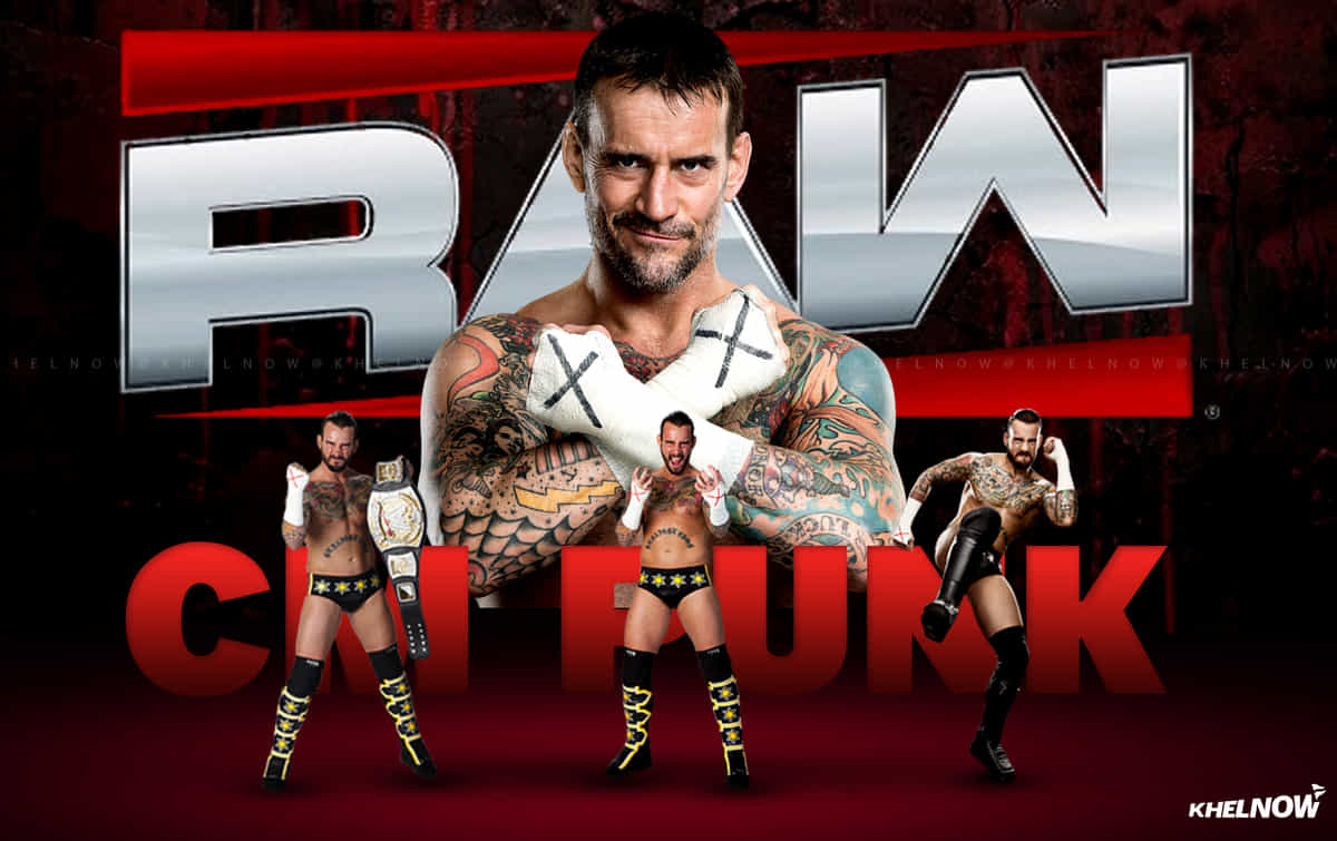 When was last time CM Punk wrestled on WWE Raw?