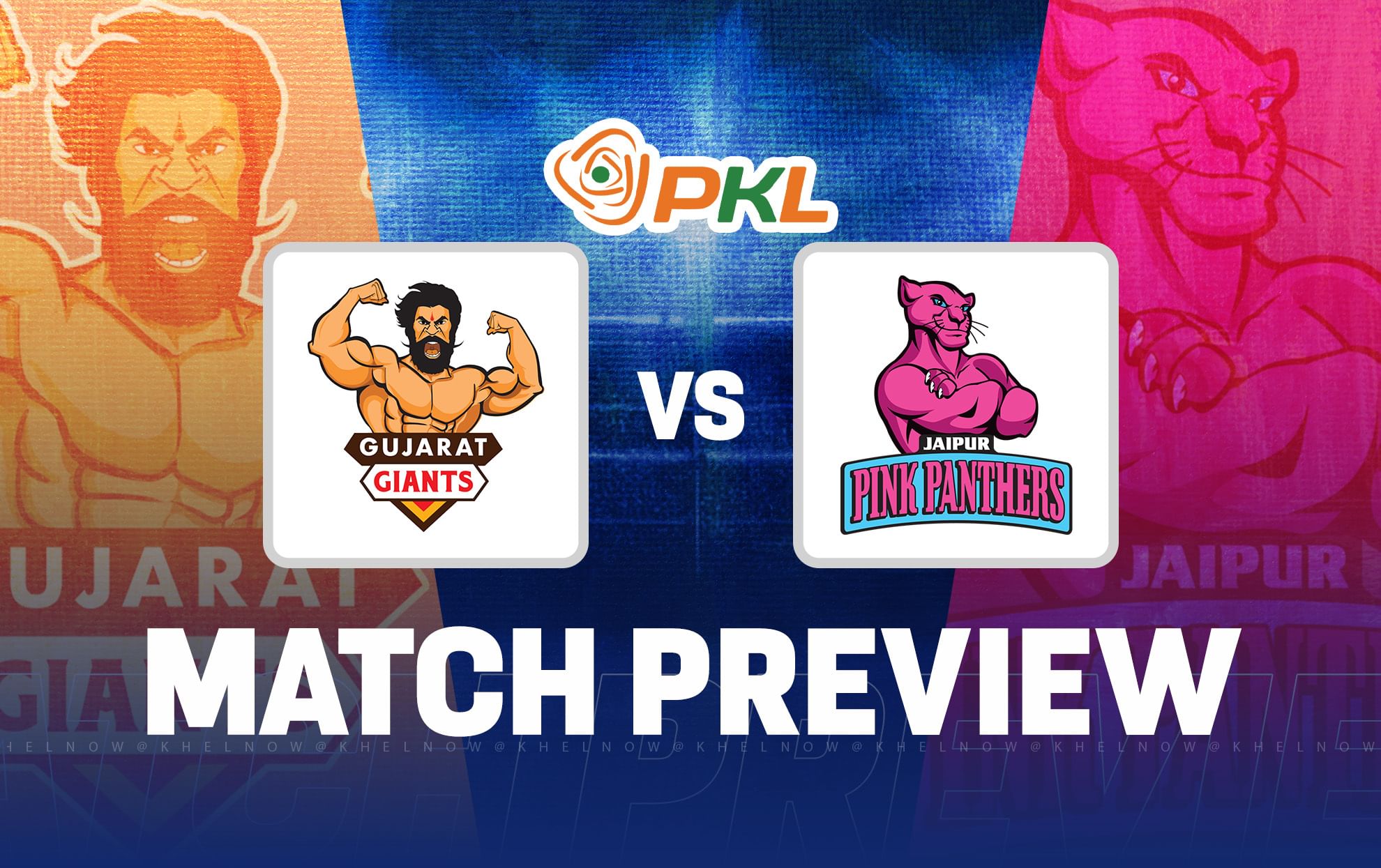 PKL 11: Gujarat Giants vs Jaipur Pink Panthers Predicted 7, team news, head-to-head & free live stream