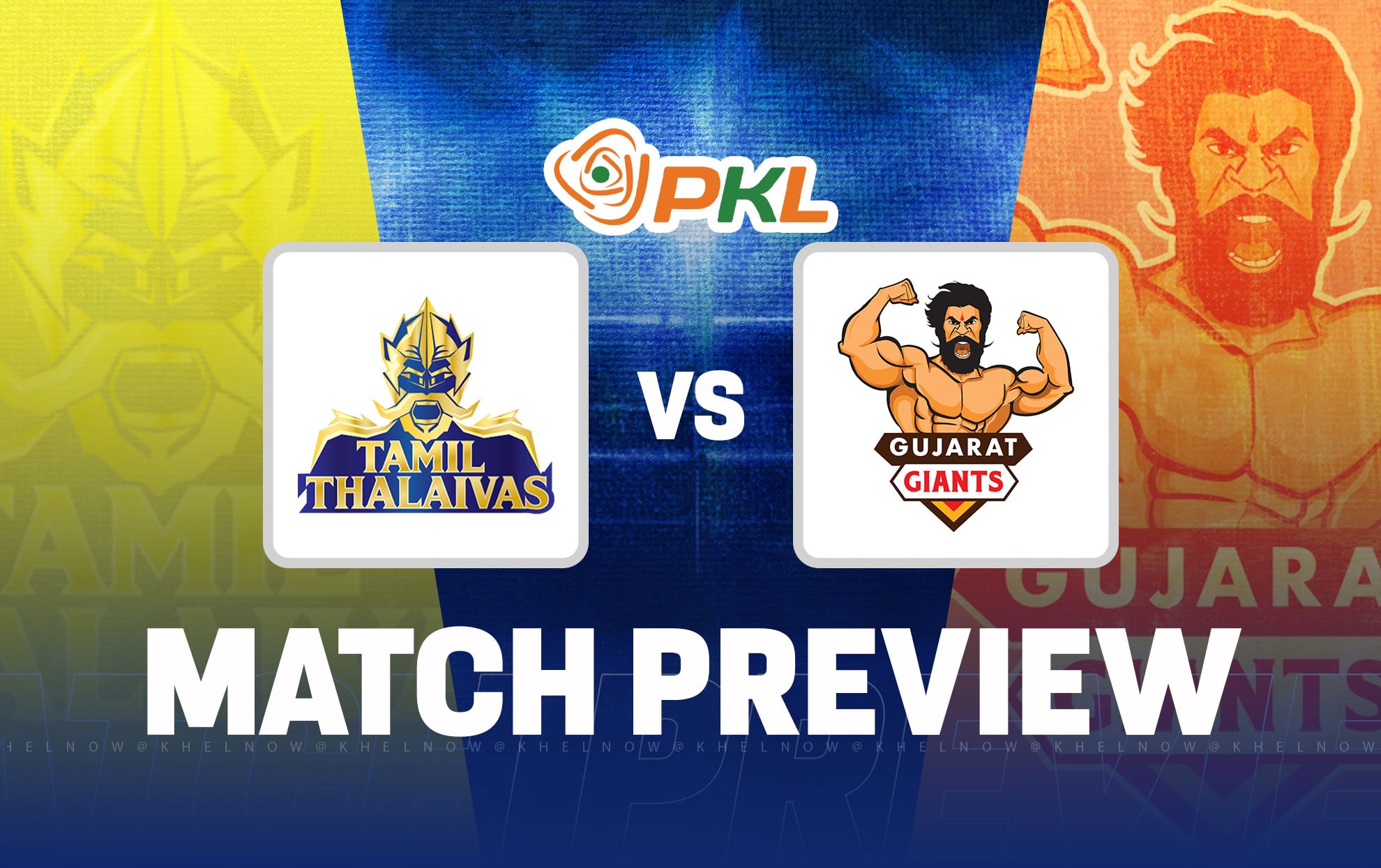 PKL 11: Tamil Thalaivas vs Gujarat Giants Predicted 7, team news, head-to-head & free live stream
