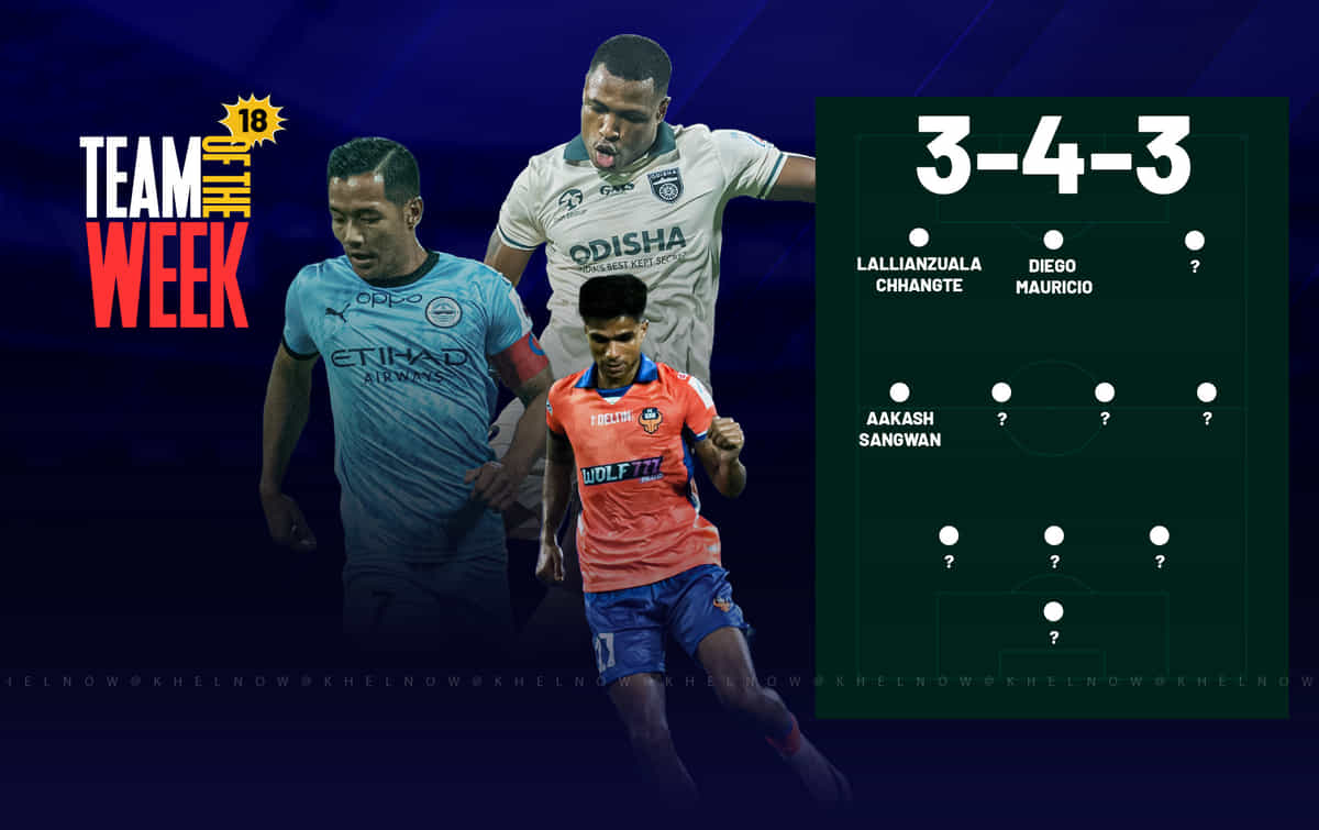 ISL 2024-25: Lallianzuala Chhangte, Diego Mauricio highlight Matchweek 18 Team of the Week