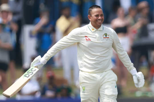 Usman Khawaja, SL vs AUS,