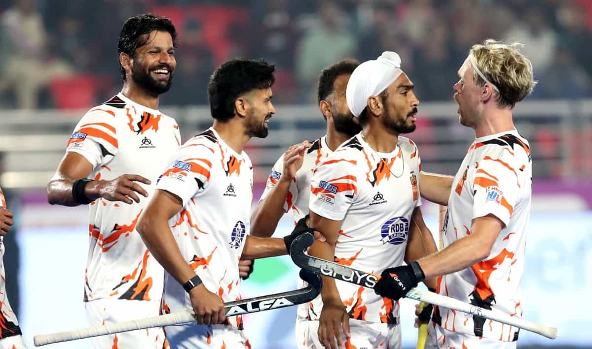 Hockey India League: Shrachi Rarh Bengal Tigers shrug off UP Rudras in thrilling encounter