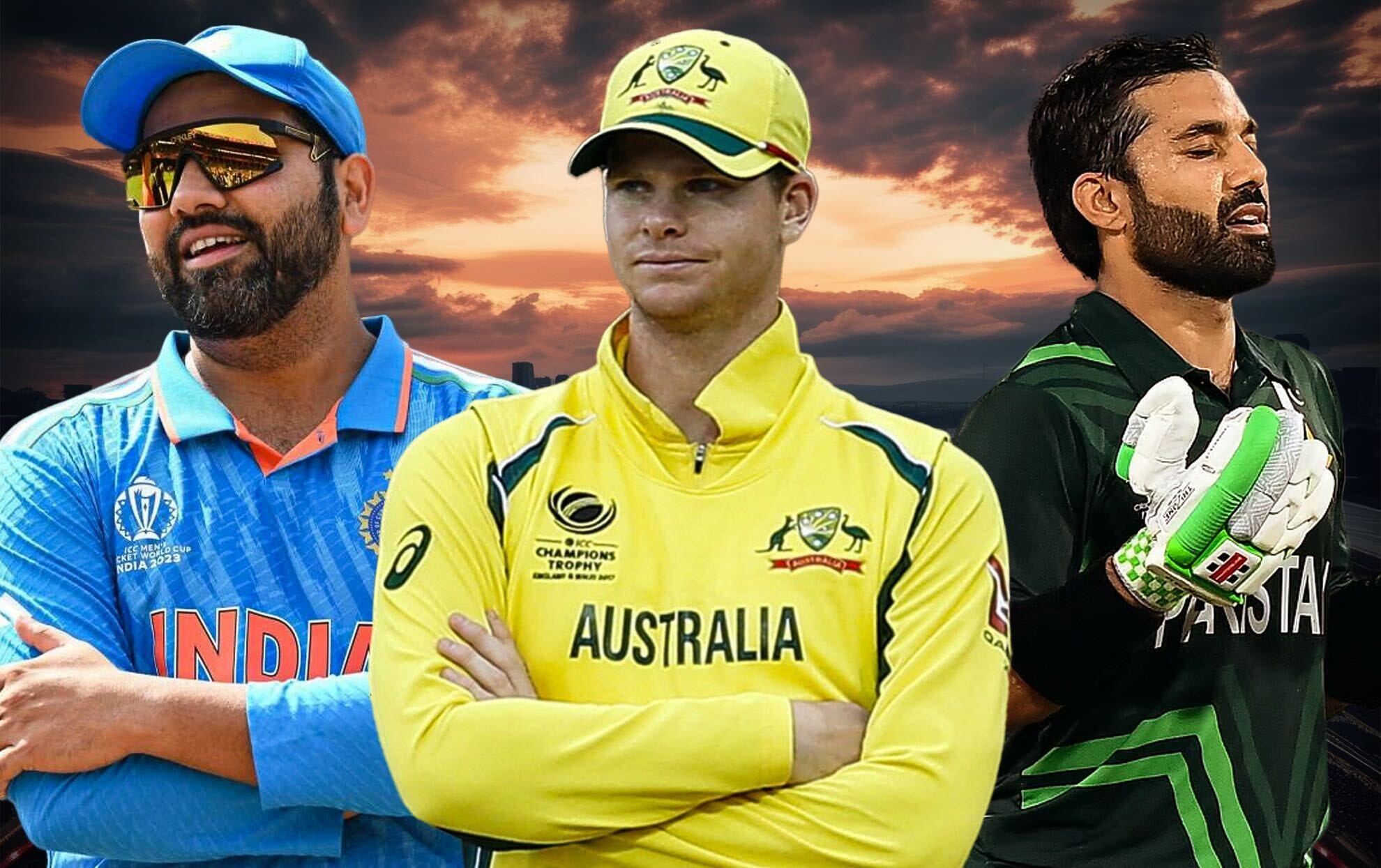 ICC Champions Trophy 2025: Captains of all participating teams