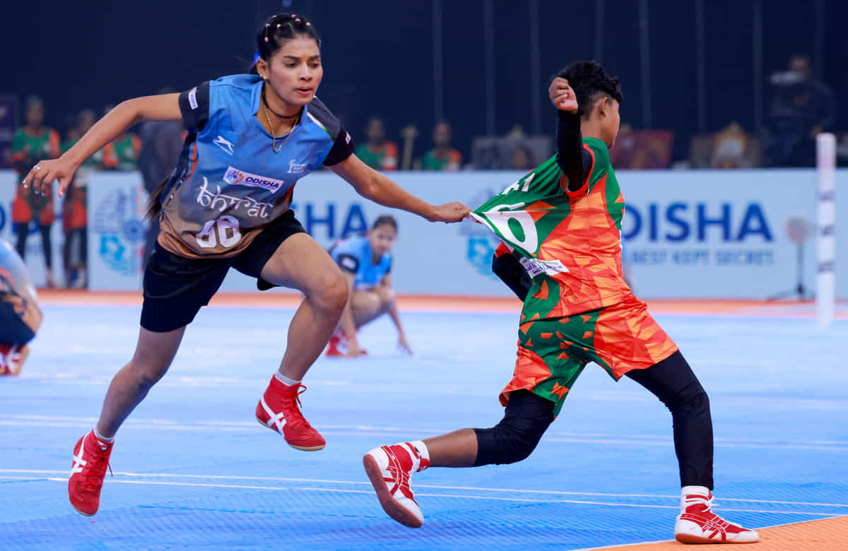 Kho Kho World Cup 2025: India hammer Bangladesh to reach women's semis
