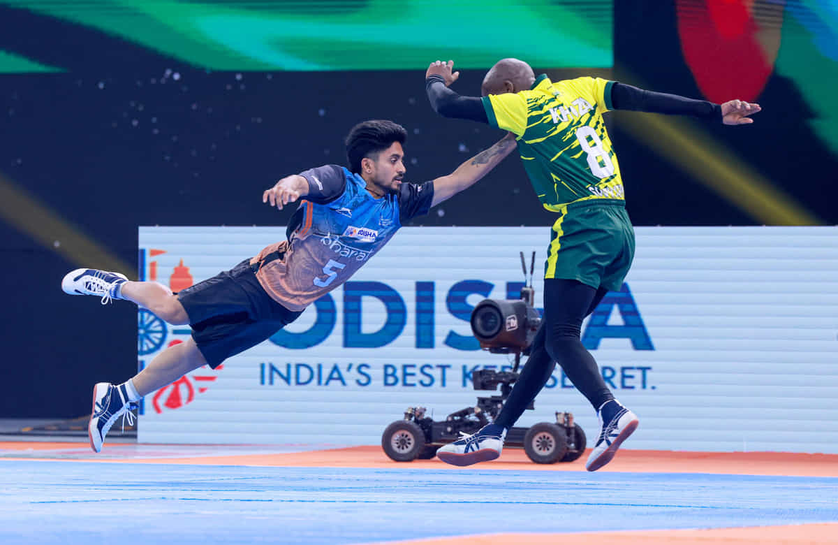 Kho Kho World Cup 2025: Indian men's team surge past South Africa in semi-final thriller