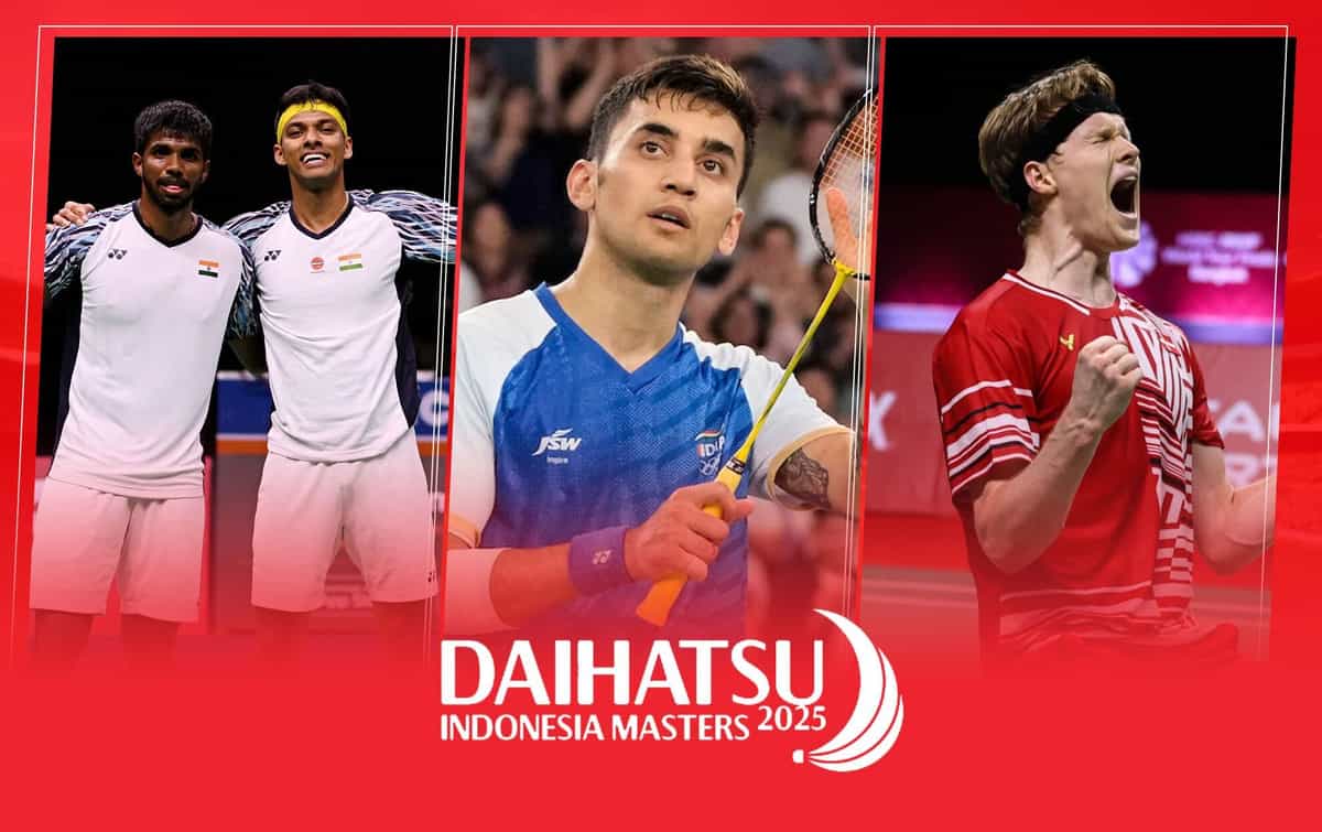 Indonesia Masters 2025: Updated Schedule, fixtures, results & live streaming details