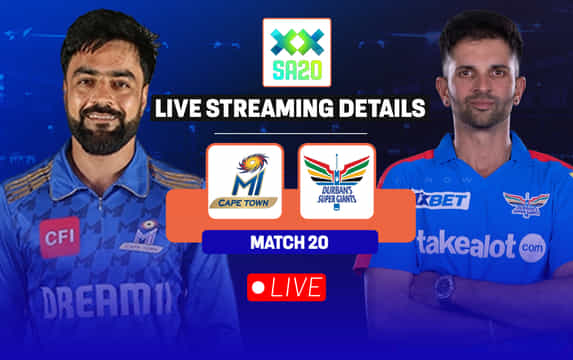 MICT vs DSG: Live streaming details, when and where to watch match 21 of SA20 2025