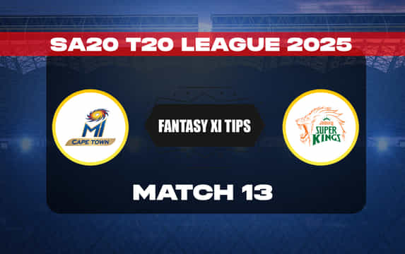 MICT vs JSK Dream11 Prediction, Dream11 Playing XI, Today Match 13, SA20 League 2025