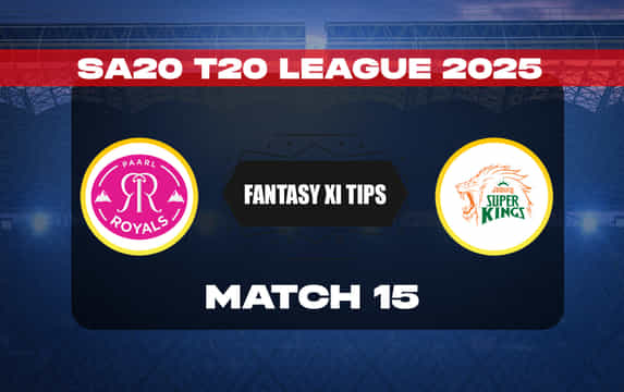 PR vs JSK Dream11 Prediction, Dream11 Playing XI, Today Match 15, SA20 League 2025