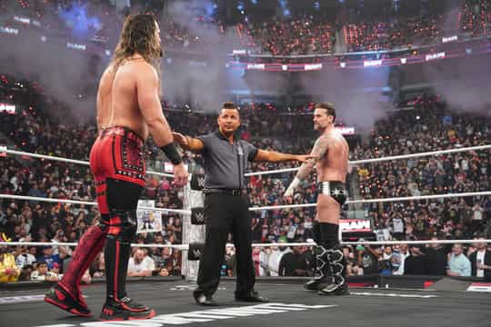 CM Punk vs Seth Rollins WWE RAW