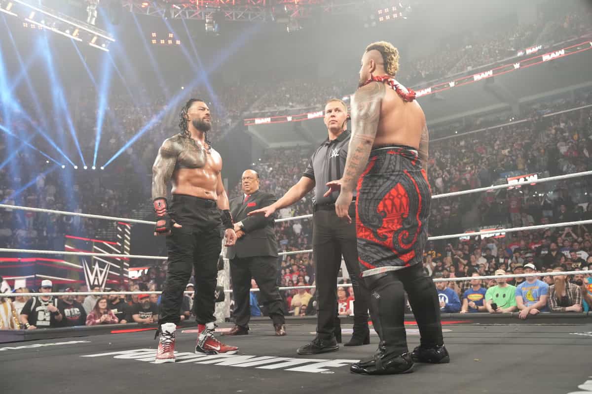 Roman Reigns vs Solo Sikoa WWE