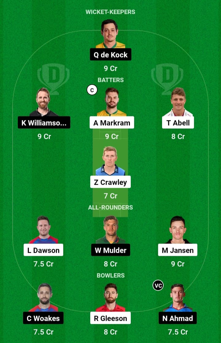 SEC vs DSG Dream11 Prediction Today Match 14 SA20 League 2025