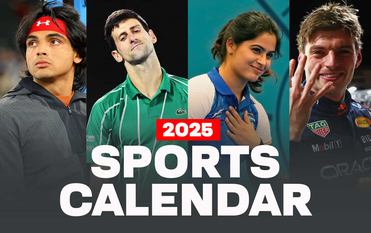 Sports Calendar 2025: ICC Champions Trophy, Asian Winter Games, World C'ships, schedule of major events
