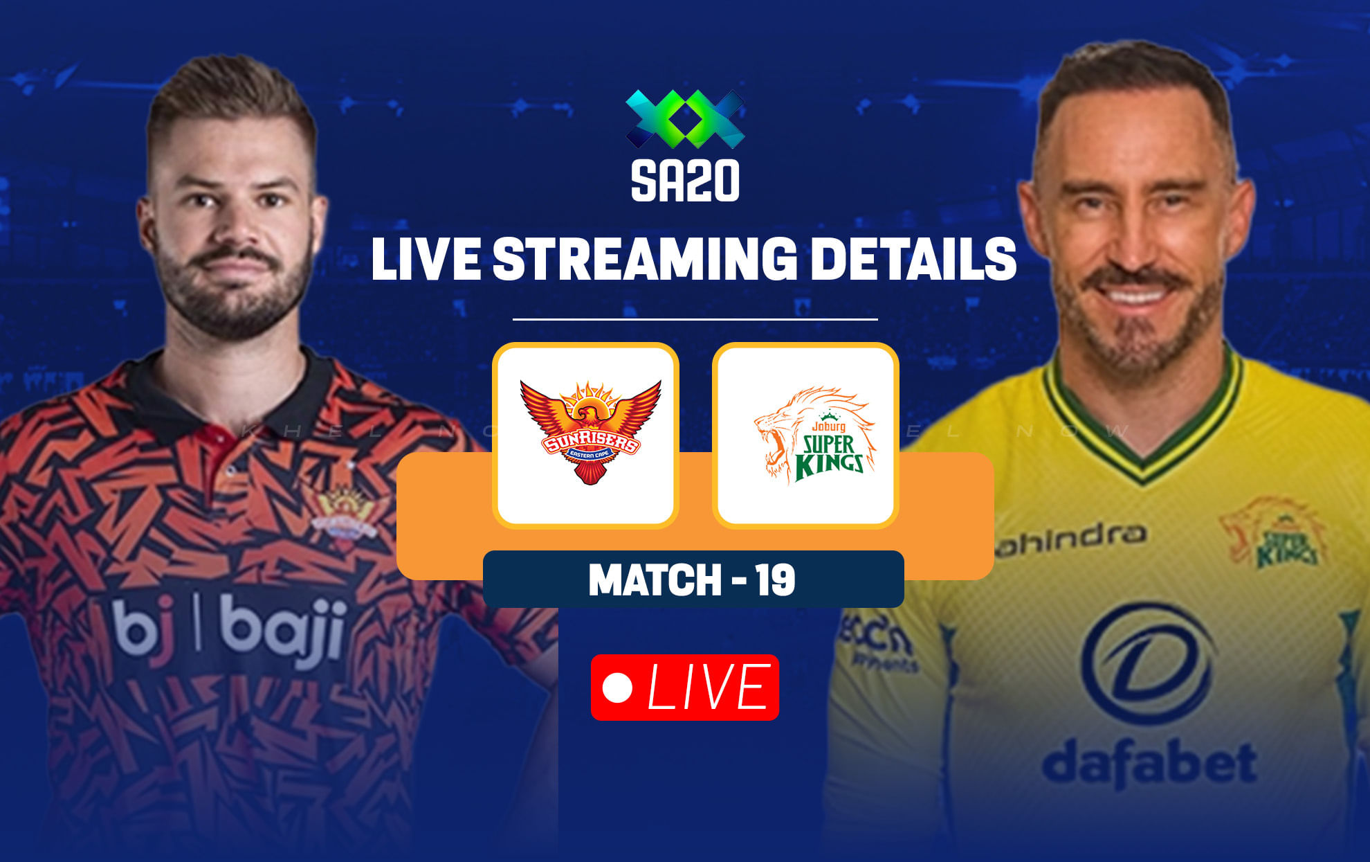 SEC vs JSK: Live streaming details, when and where to watch match 19 of SA20 2025