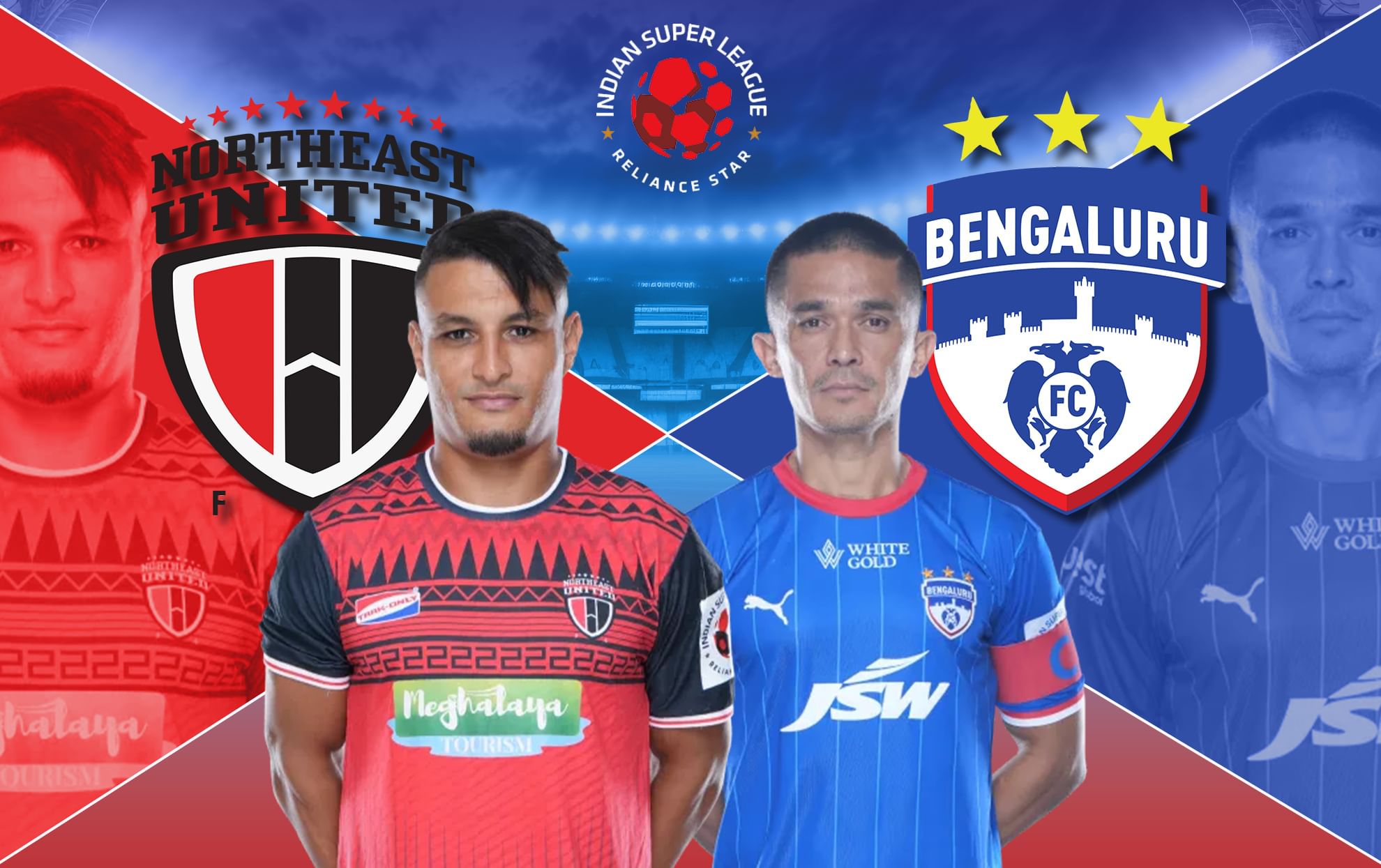 NorthEast United FC vs Bengaluru FC lineups, team news, prediction & preview