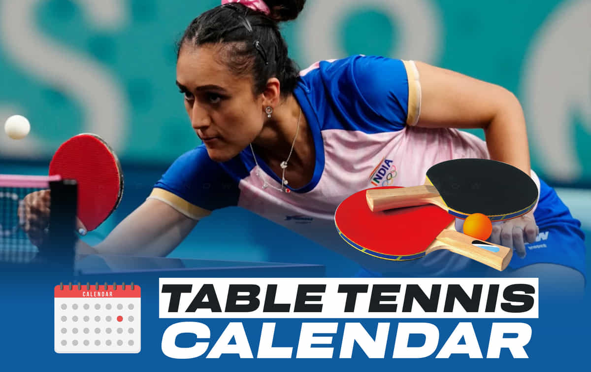 Full list of events in Table Tennis calendar 2025