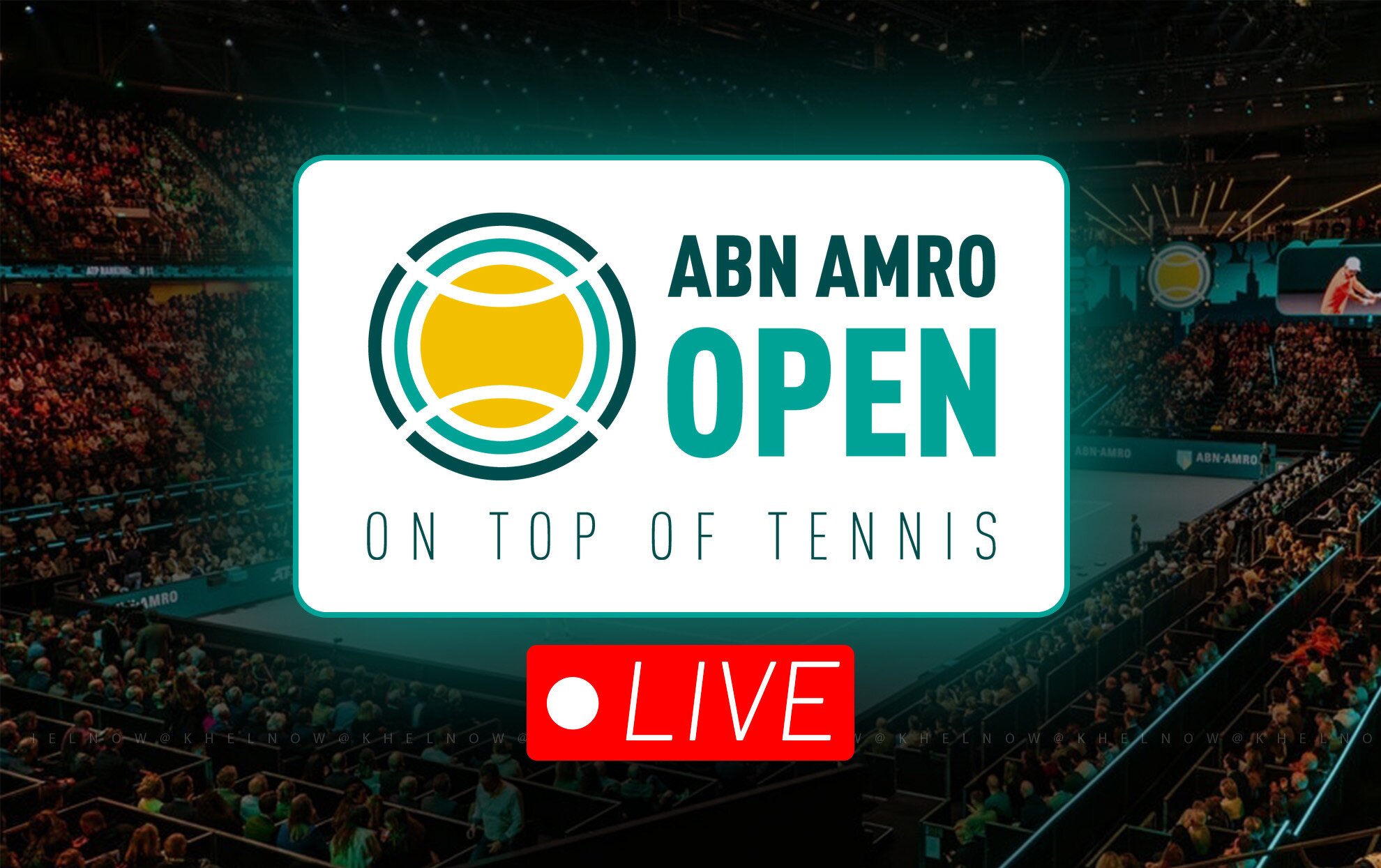 ABN AMRO Open 2025 Live streaming, TV Channel, where and how to watch?