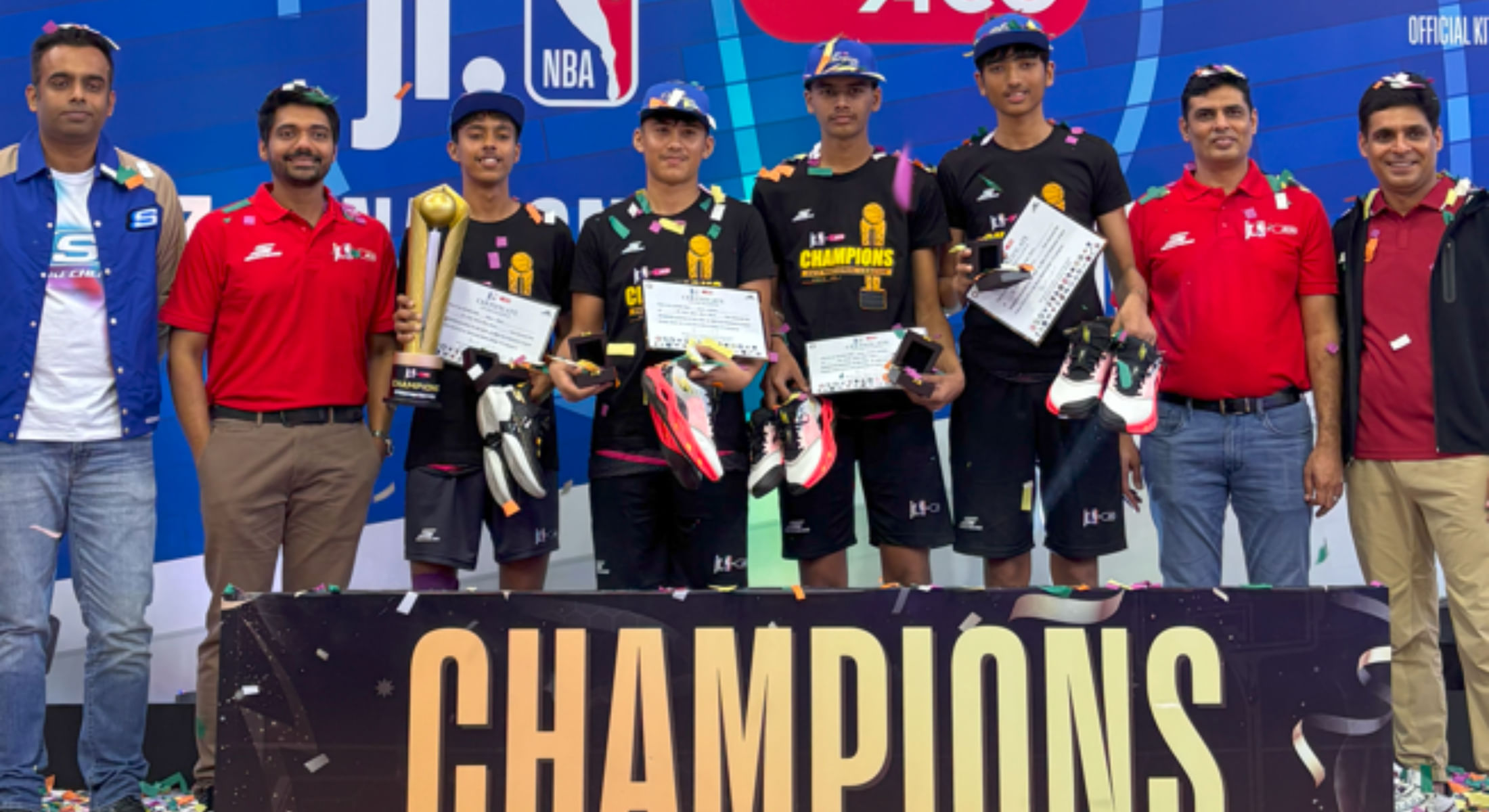 ACG JR. NBA: All-Star Team Chennai & Delhi crowned champions of 3v3 national league finals