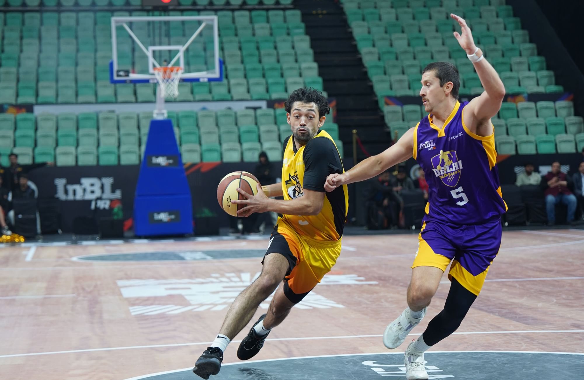 InBL Pro U25 2025: Hyderabad Falcons register consecutive wins with win over Delhi Dribblers, move to top spot
