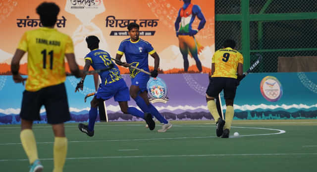 National Games 2025: Maharashtra hockey teams seal semi-final berth after convincing win