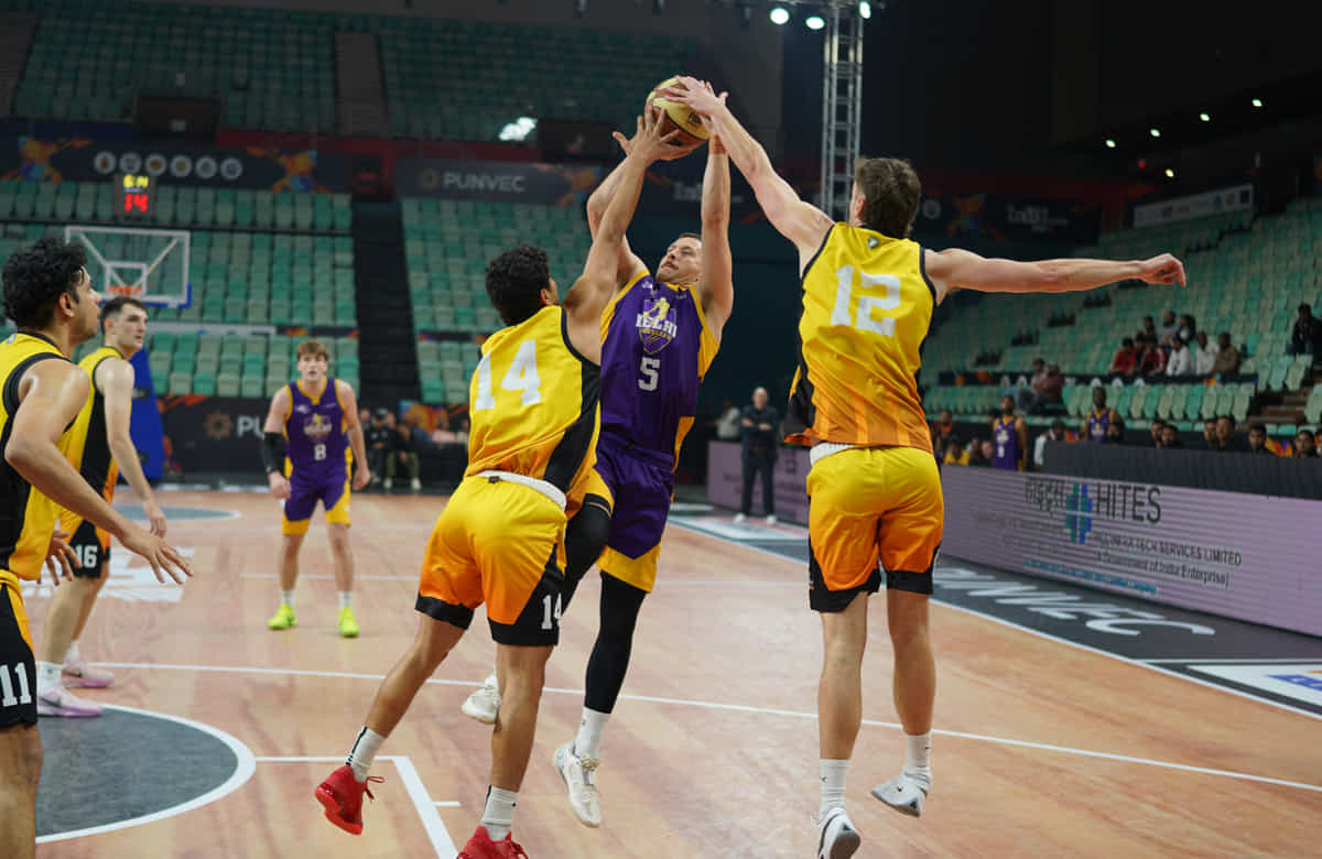 InBL Pro U25 2025: Hyderabad Falcons dominate Delhi Dribblers with big win