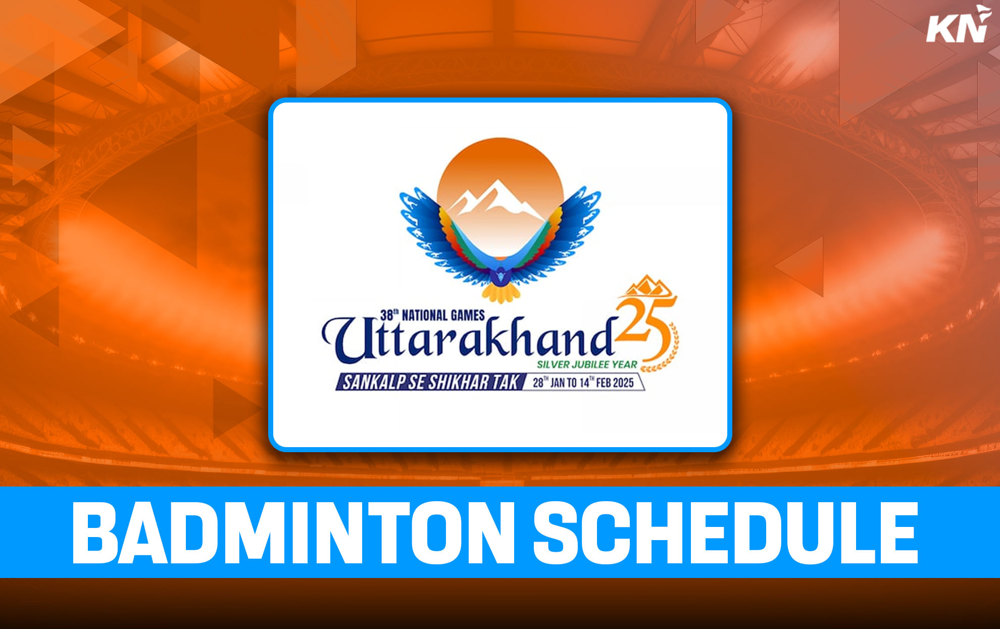 National Games 2025: Badminton schedule, live streaming details