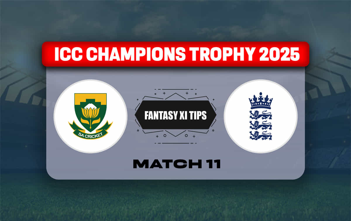 SA vs ENG Dream11 Prediction, Dream11 Playing XI, Today Match 11, ICC Champions Trophy 2025